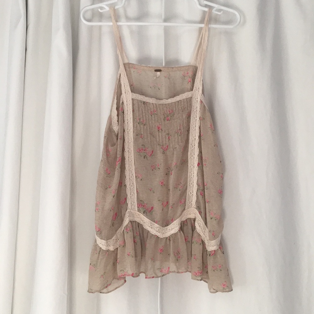 Floral gypsy tunic